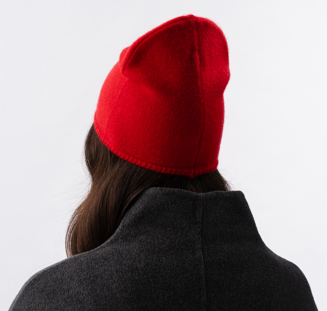 Шапка Мармалато, цвет красный #3