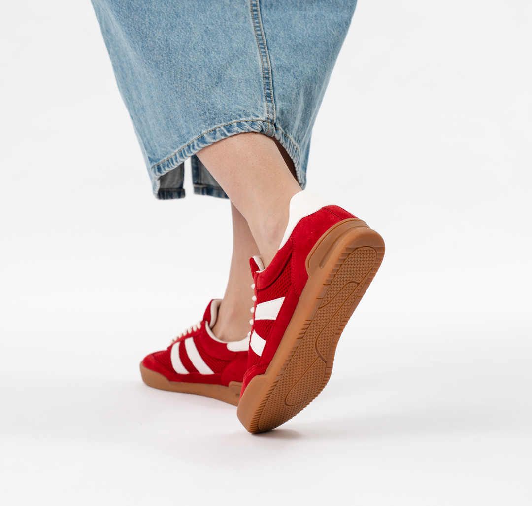 Кеды Мармалато, цвет красный-разноцветный #7