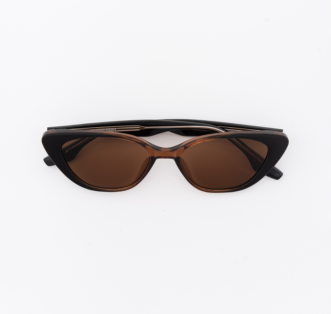 Очки с чехлом Мармалато, цвет Черный-коричневый #4