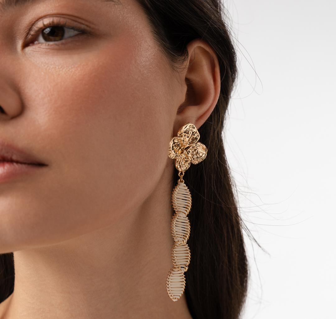 Серьги Мармалато, цвет золото-мультиколор #2