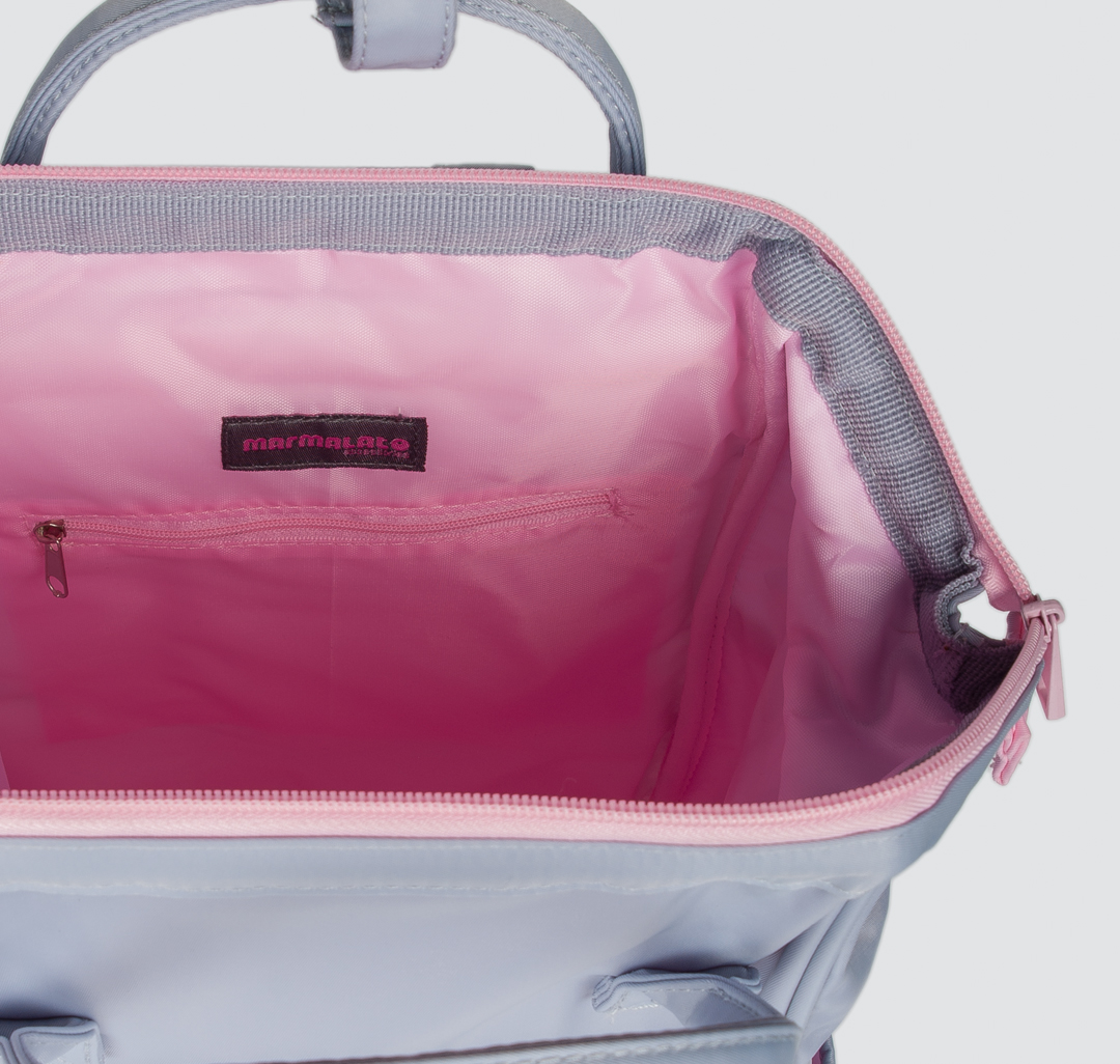 Рюкзак женский текстильный Мармалато, цвет Лавандовый-розовый #4