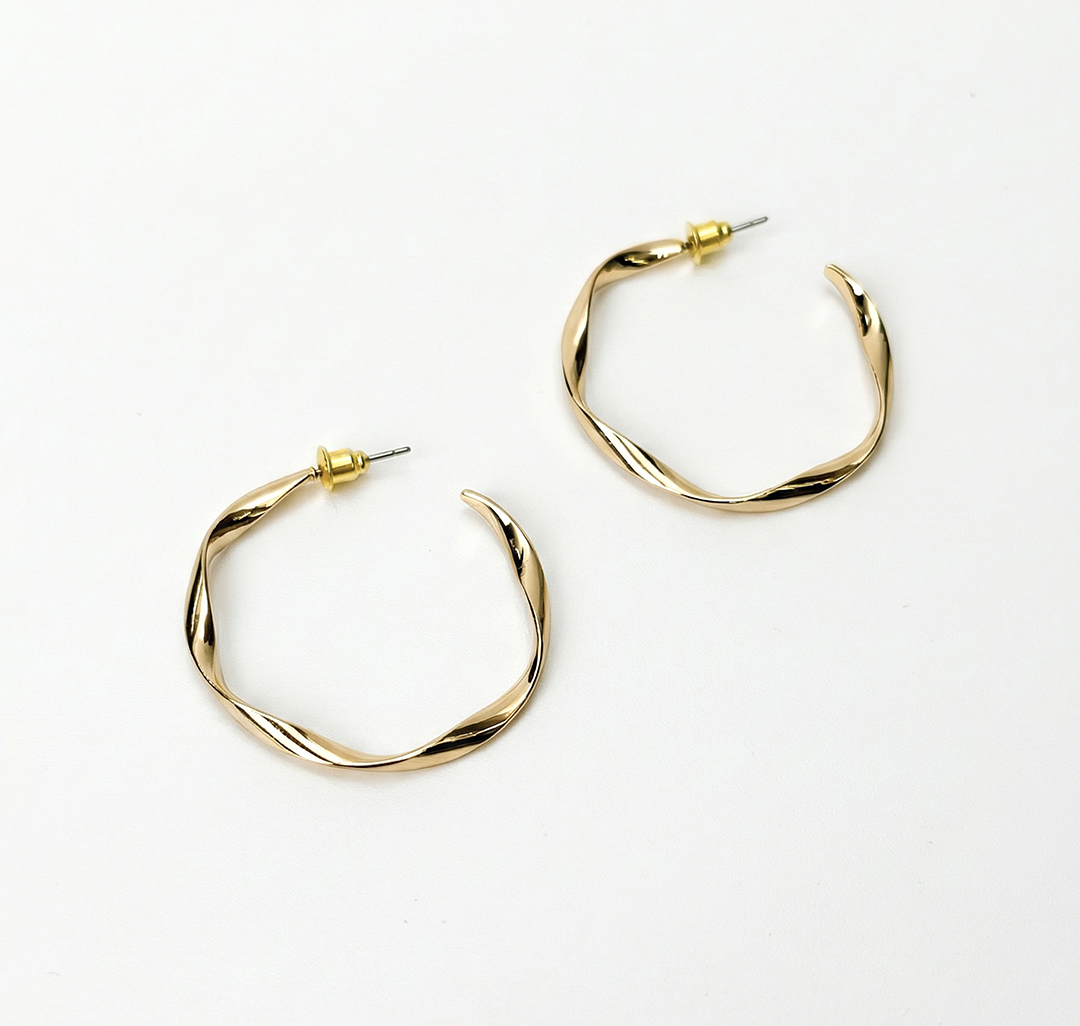 Серьги Мармалато, цвет золото #4