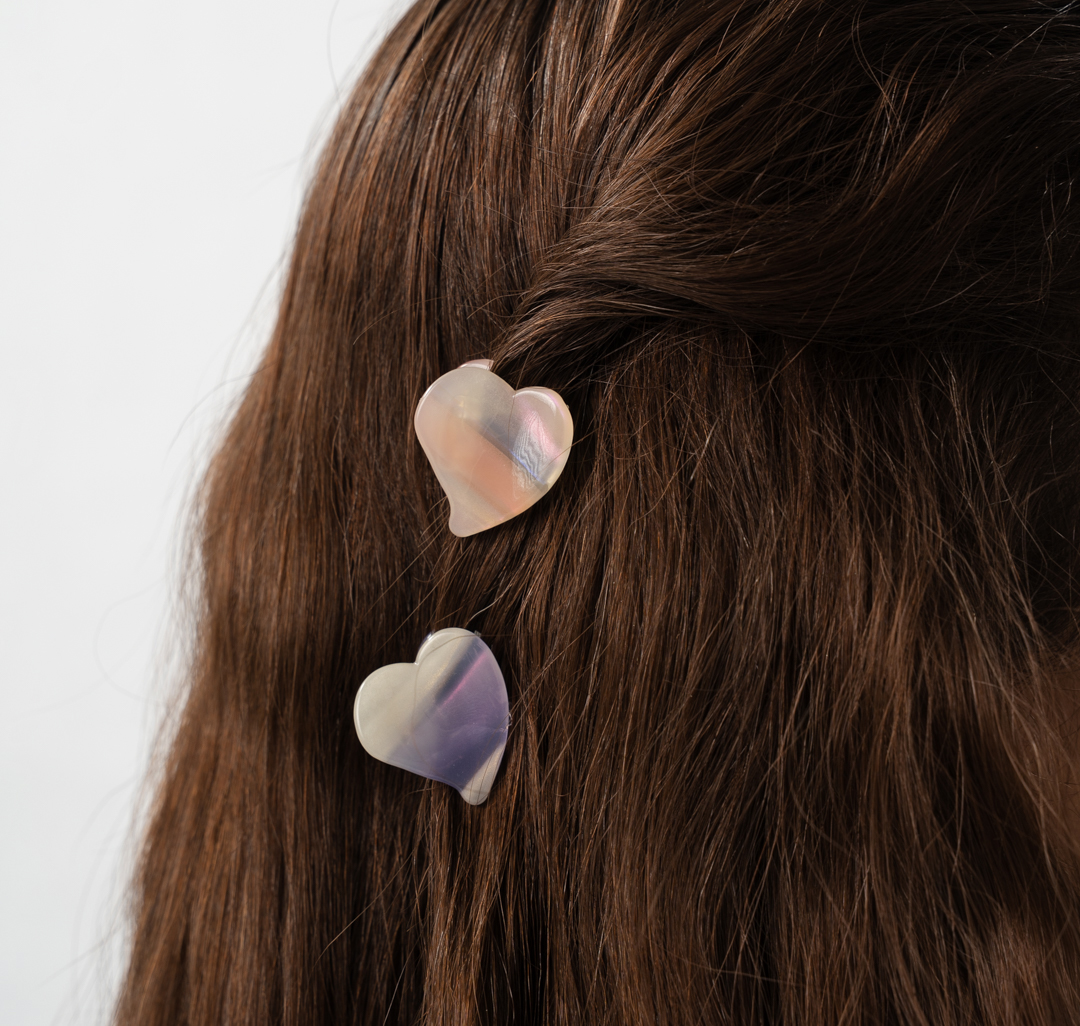 Набор крабов (2 шт) Мармалато, цвет персиковый-лавандовый-мультиколор #2