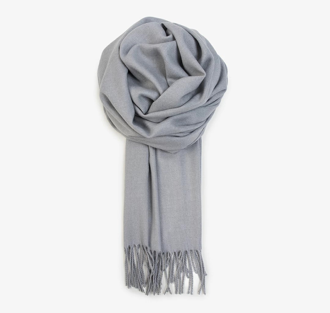 Палантин Мармалато, цвет светло-серый #7