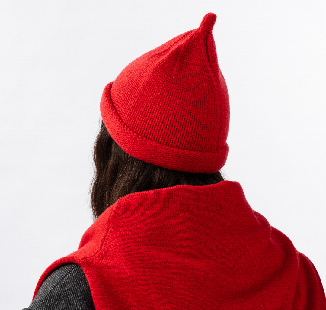 Шапка Мармалато, цвет красный #3