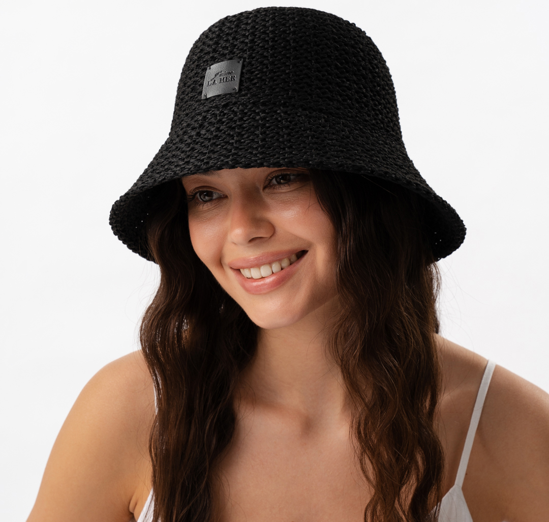 Панама Мармалато, цвет черный #1