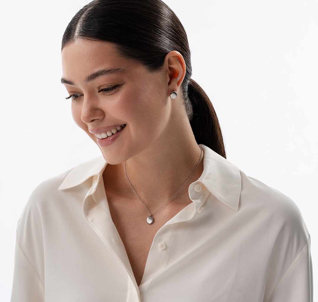 Колье Мармалато, цвет серебро #4