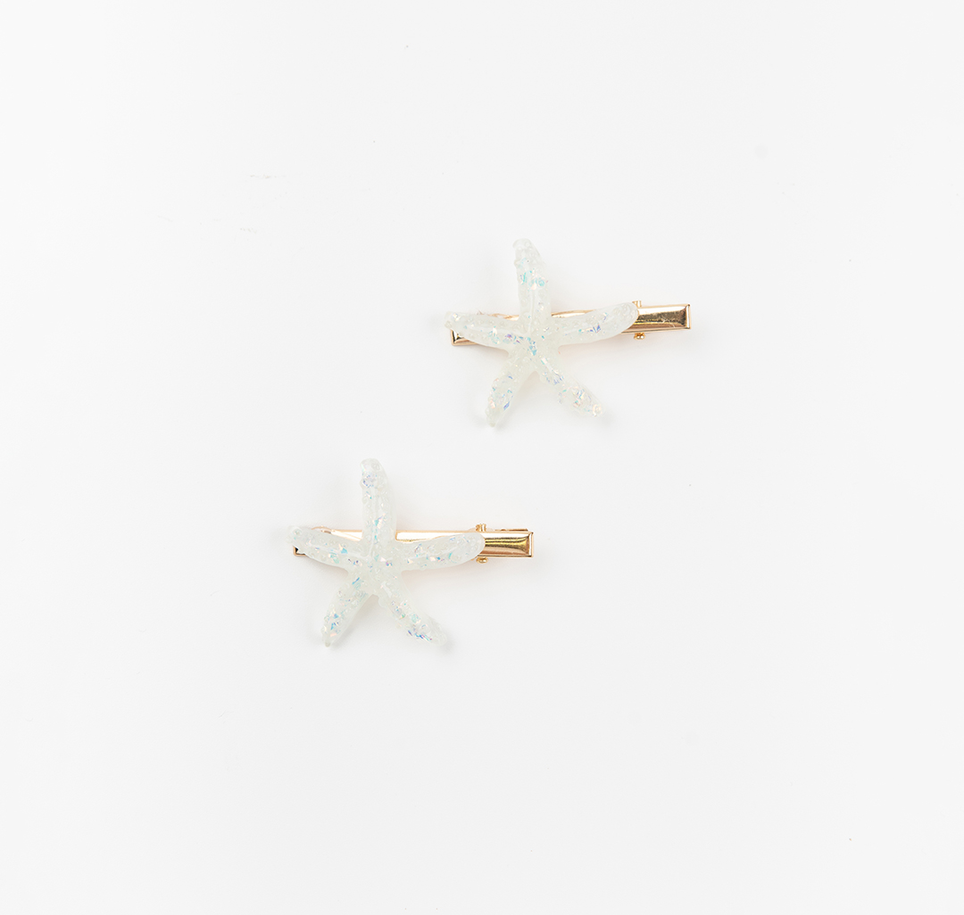 Набор зажимов (2 шт) Мармалато, цвет золото-мультиколор #3