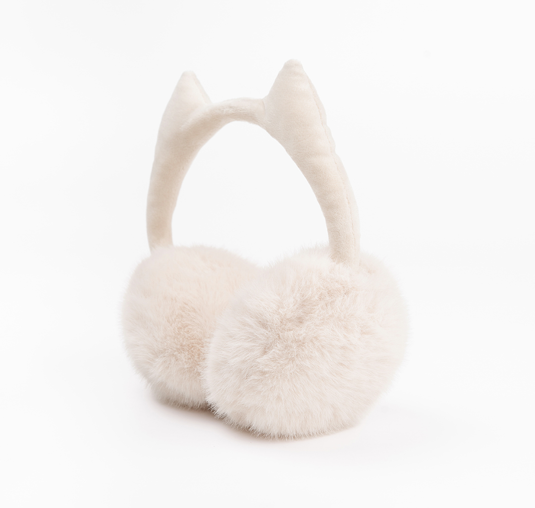 Наушники меховые Мармалато, цвет светло-бежевый #4