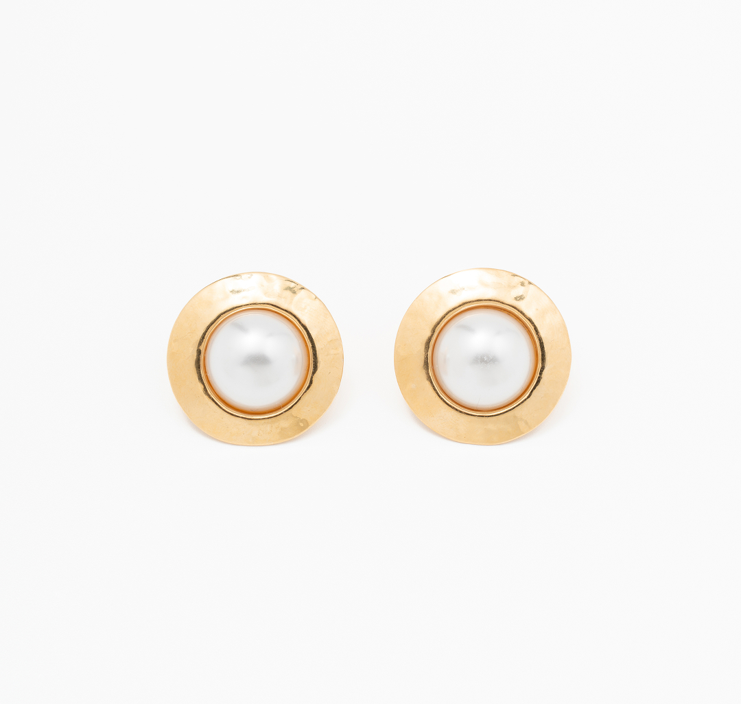 Серьги Мармалато, цвет Золото-белый жемчуг #3