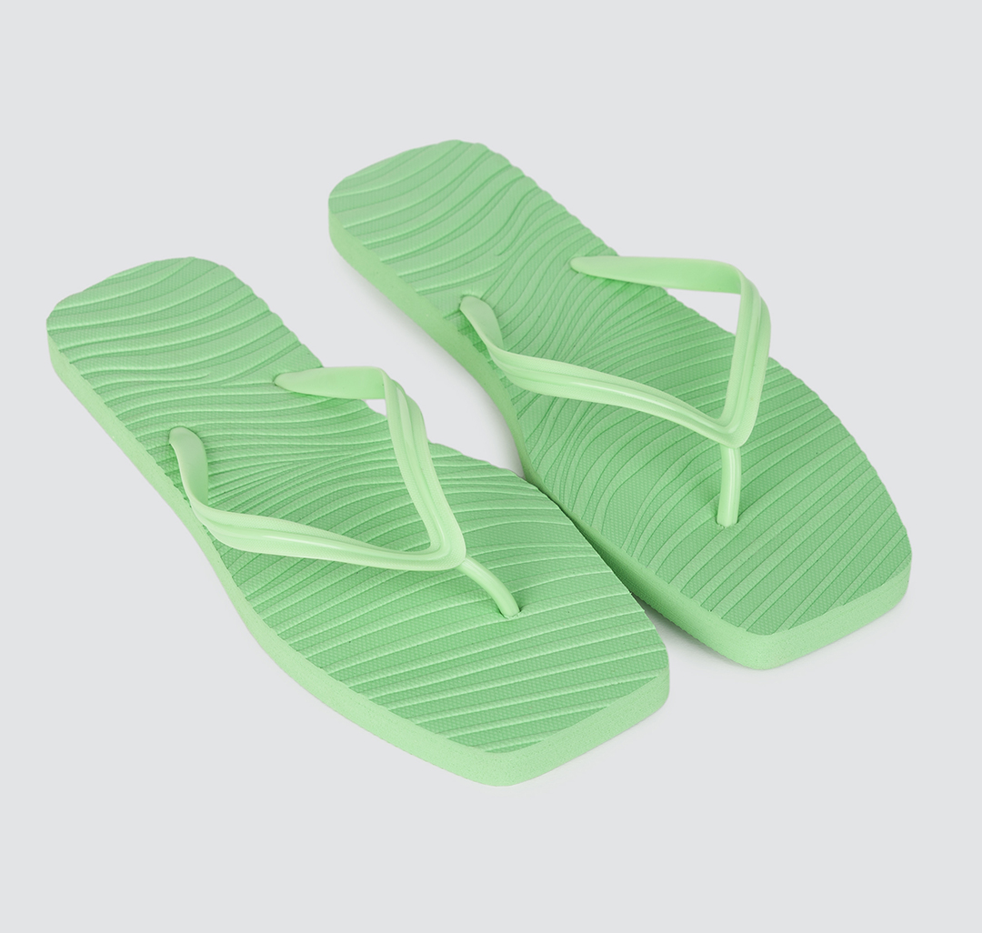 Шлепанцы женские пляжные летние Мармалато, цвет Светло-зеленый #3