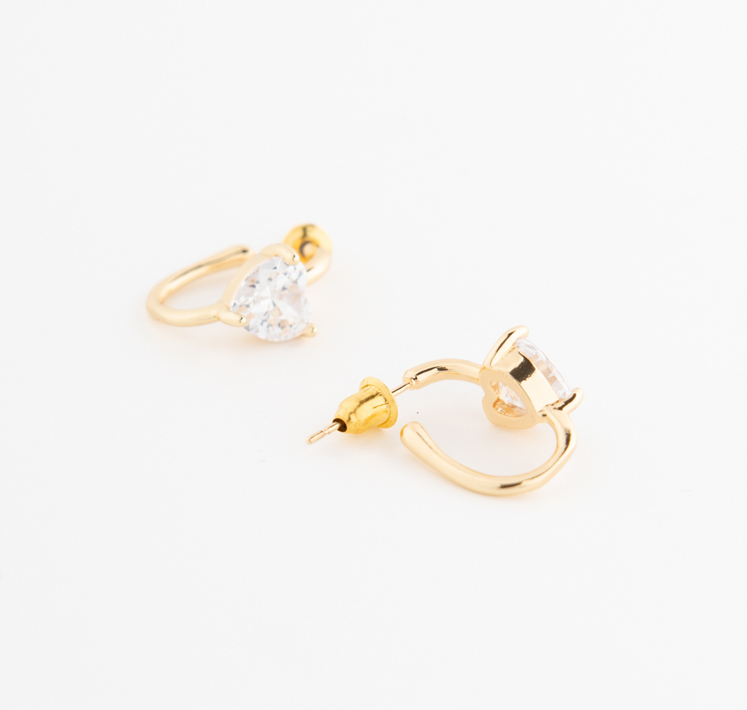 Серьги Мармалато, цвет Золото-прозрачный #2