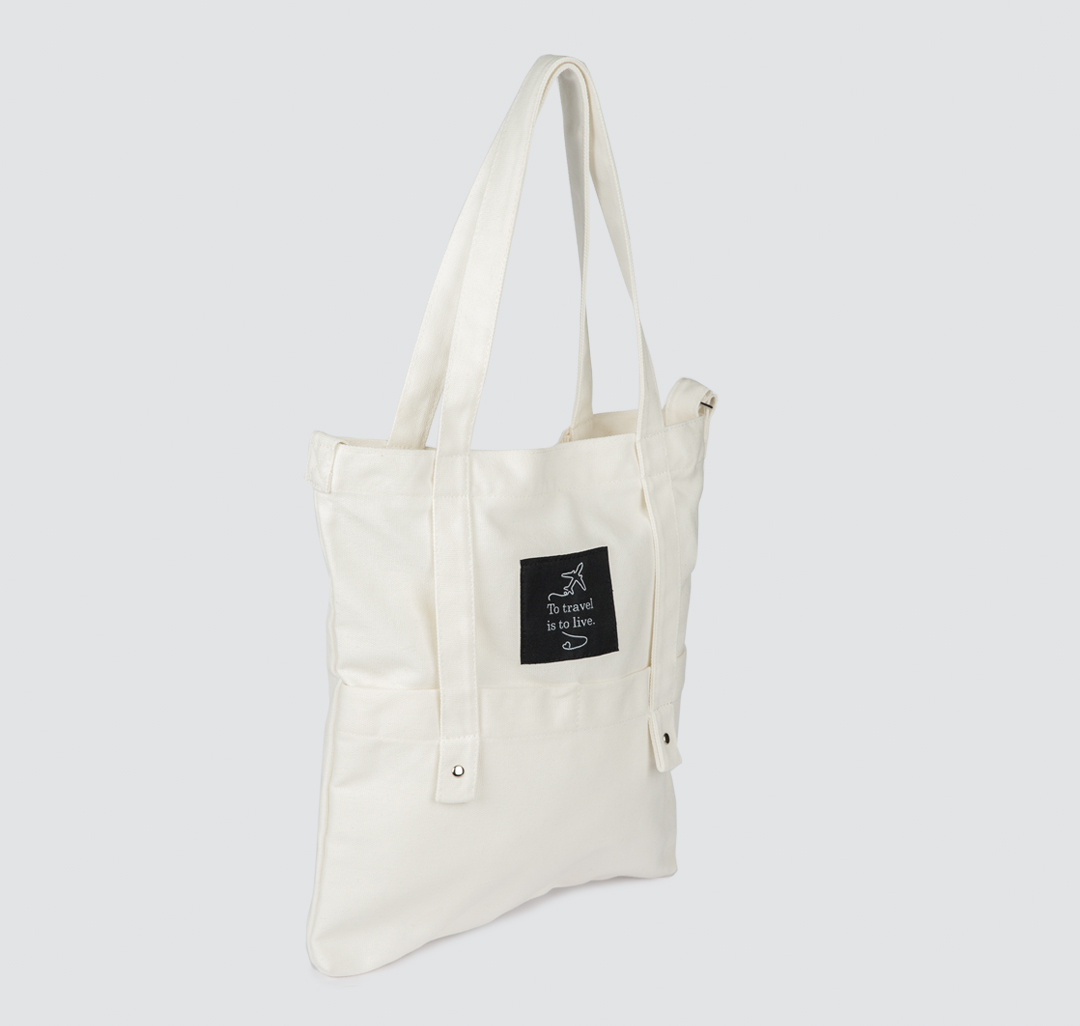 Женская текстильная сумка-шоппер Мармалато, цвет Белый #6
