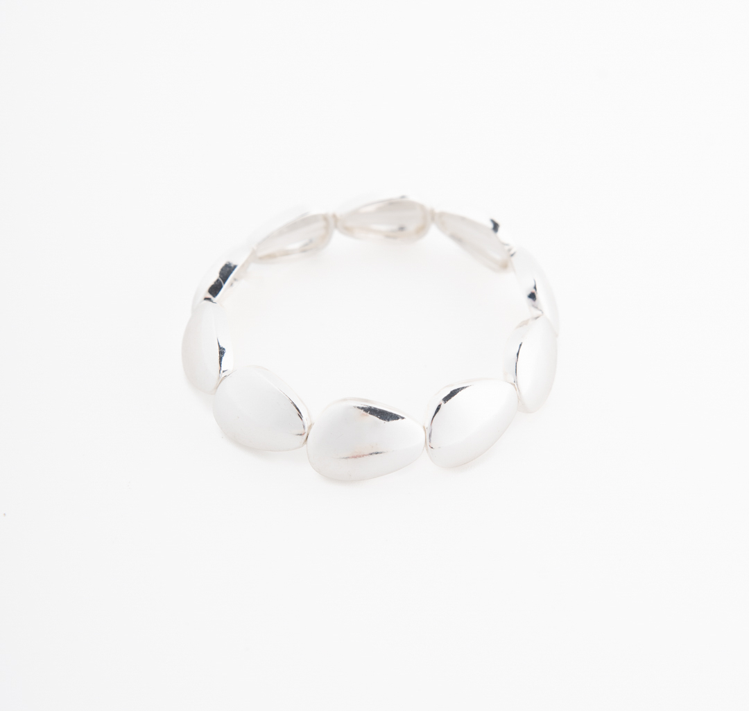 Браслет Мармалато, цвет белое серебро #3