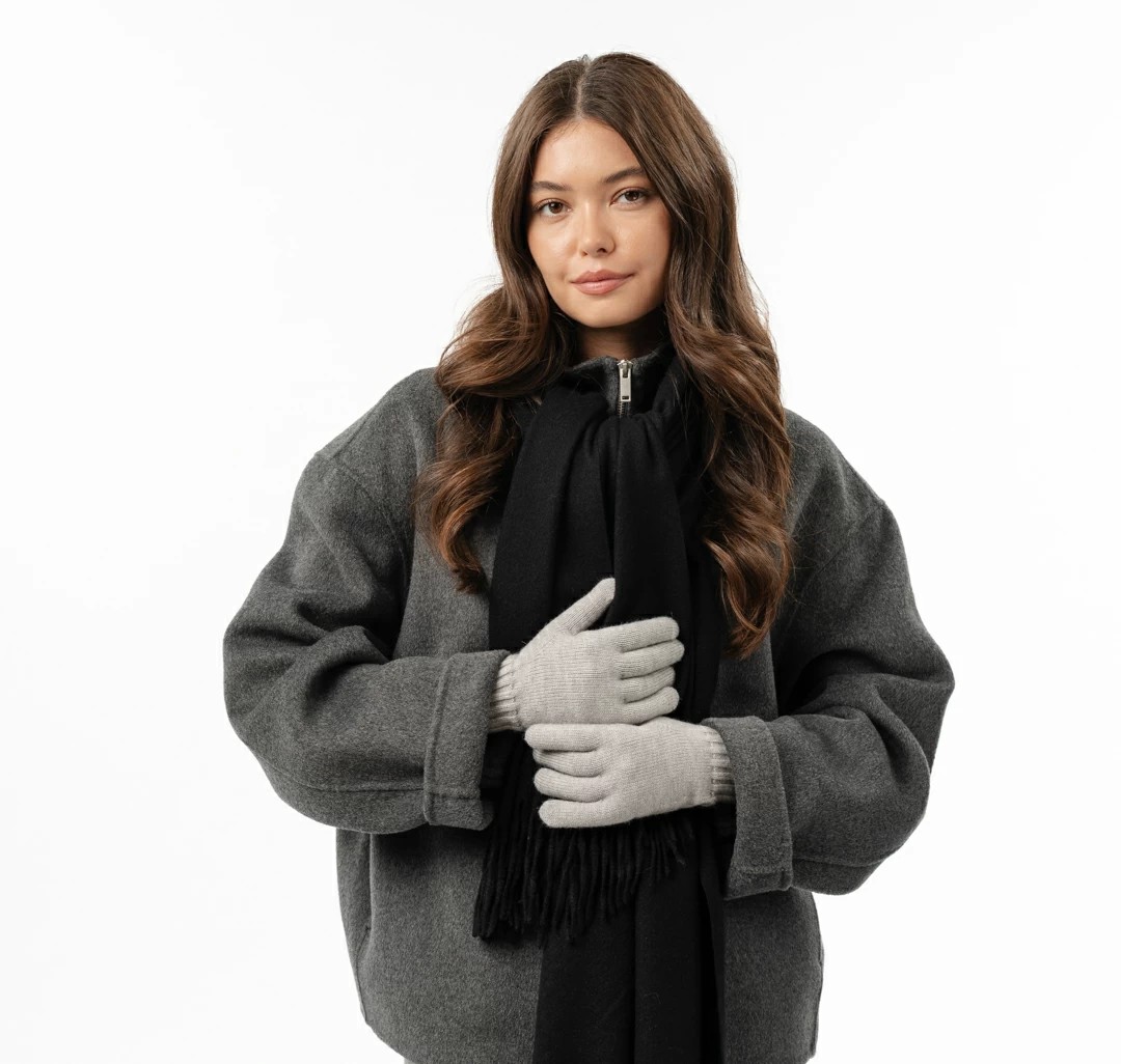 Перчатки Мармалато, цвет Светло-серый #4