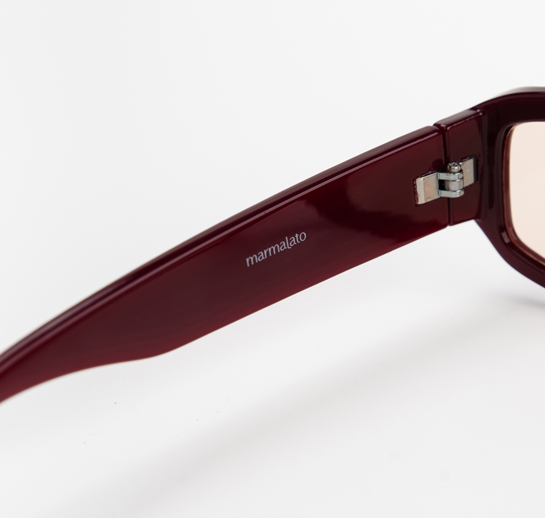 Очки с чехлом Мармалато, цвет винный #7