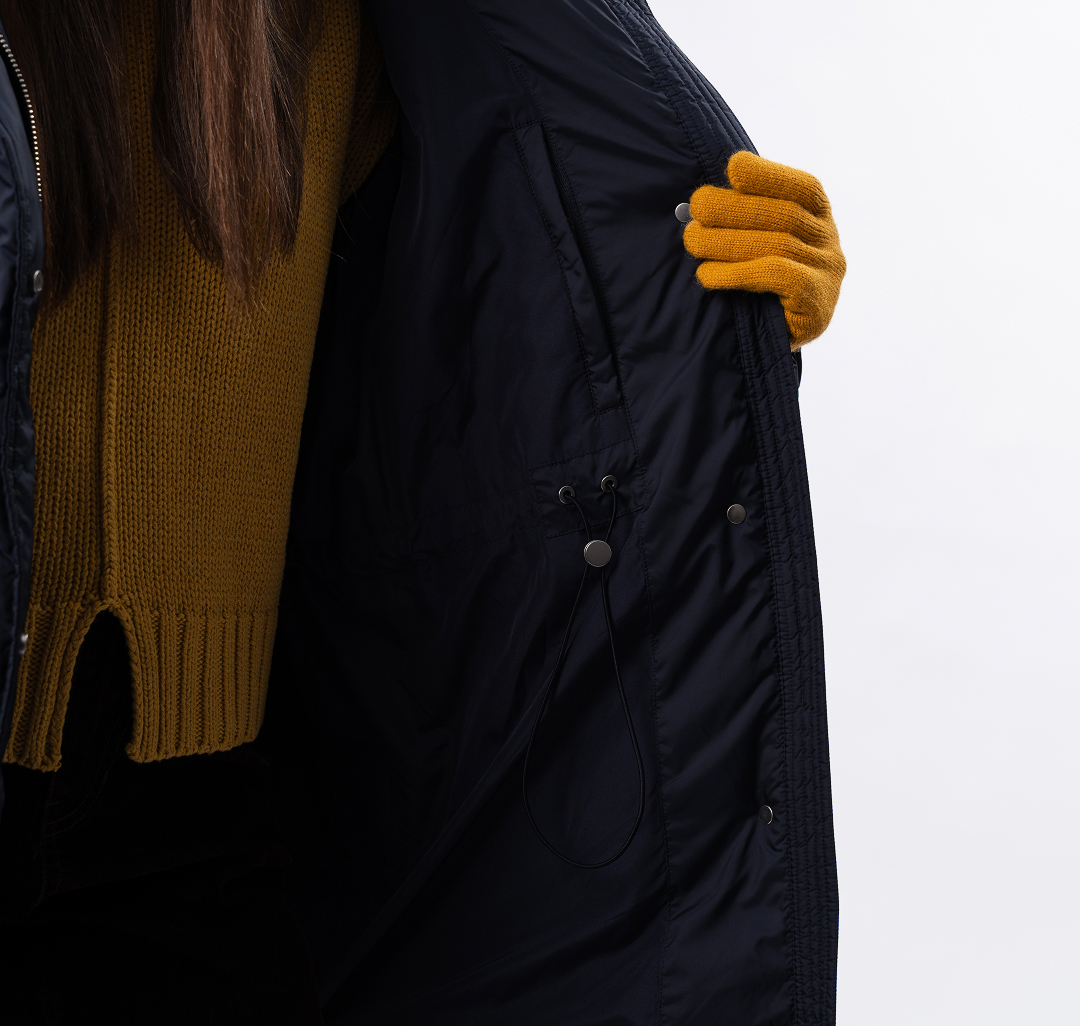 Пуховик Мармалато, цвет Темно-синий #10