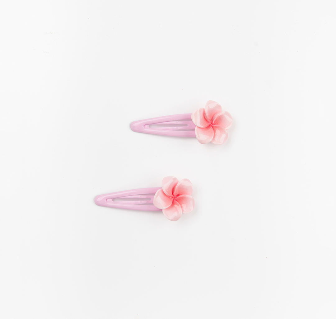 Набор зажимов (2 шт) Мармалато, цвет светло розовый-розовый #3