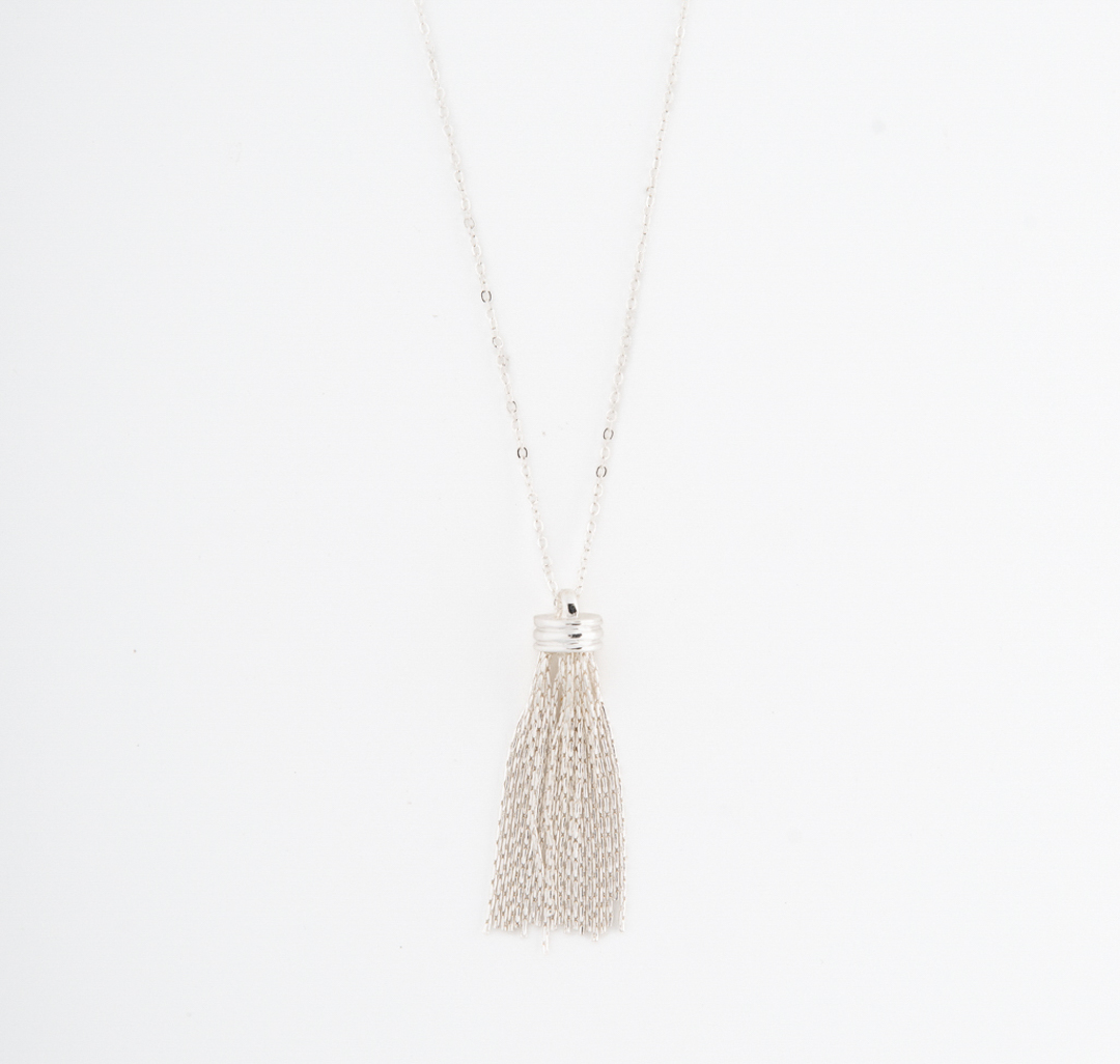 Колье Мармалато, цвет Белое серебро #1