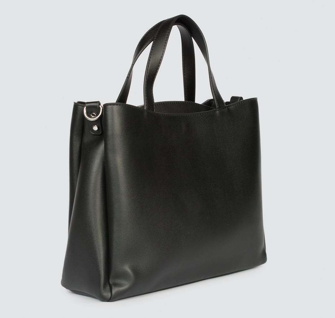 Женская классическая кожаная сумка Мармалато, цвет Черный #5
