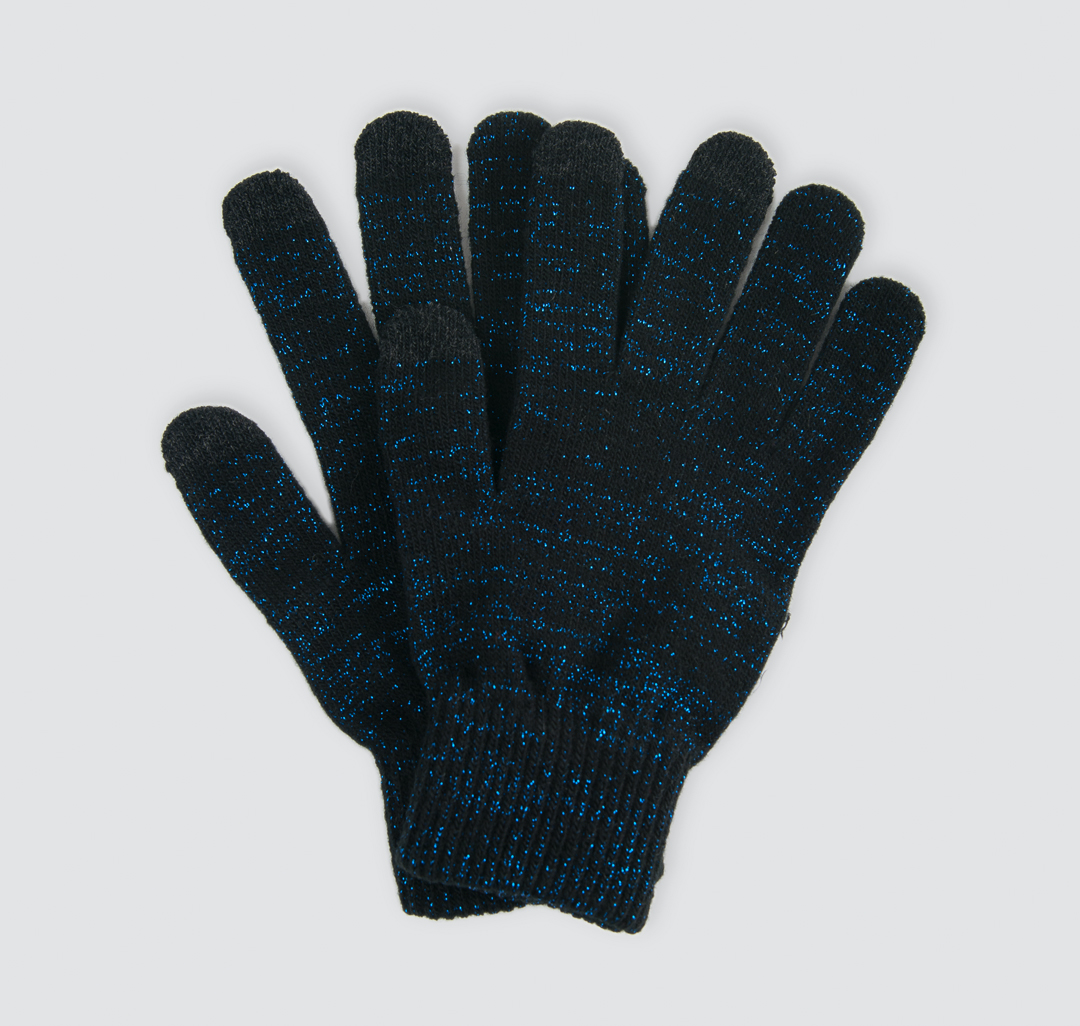 Перчатки Мармалато, цвет Черный-синий #1