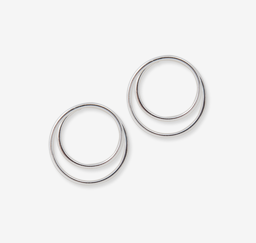 Серьги Мармалато, цвет белое серебро #4