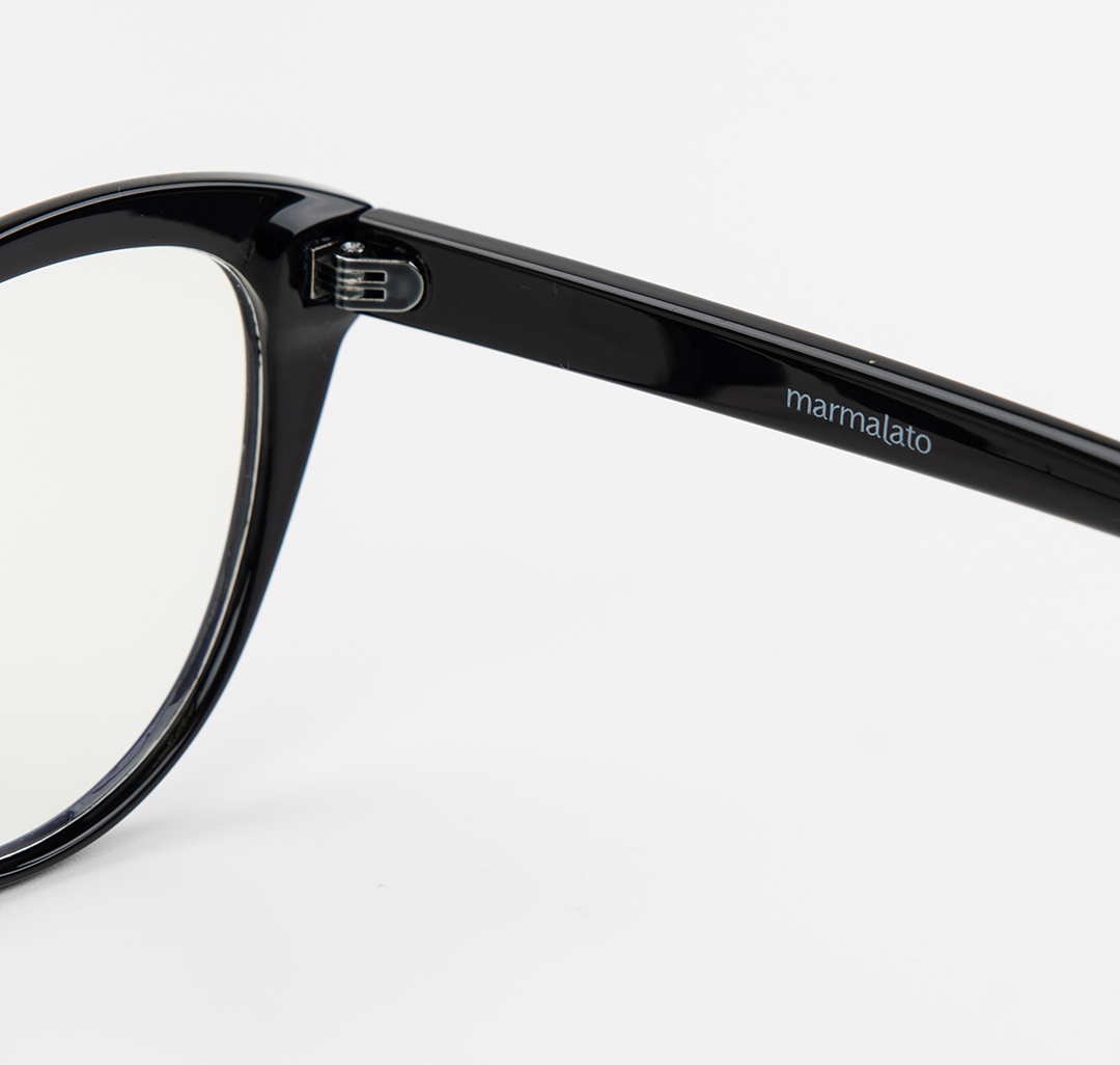 Очки имиджевые прозрачные-черные Мармалато, цвет прозрачный-черный #8