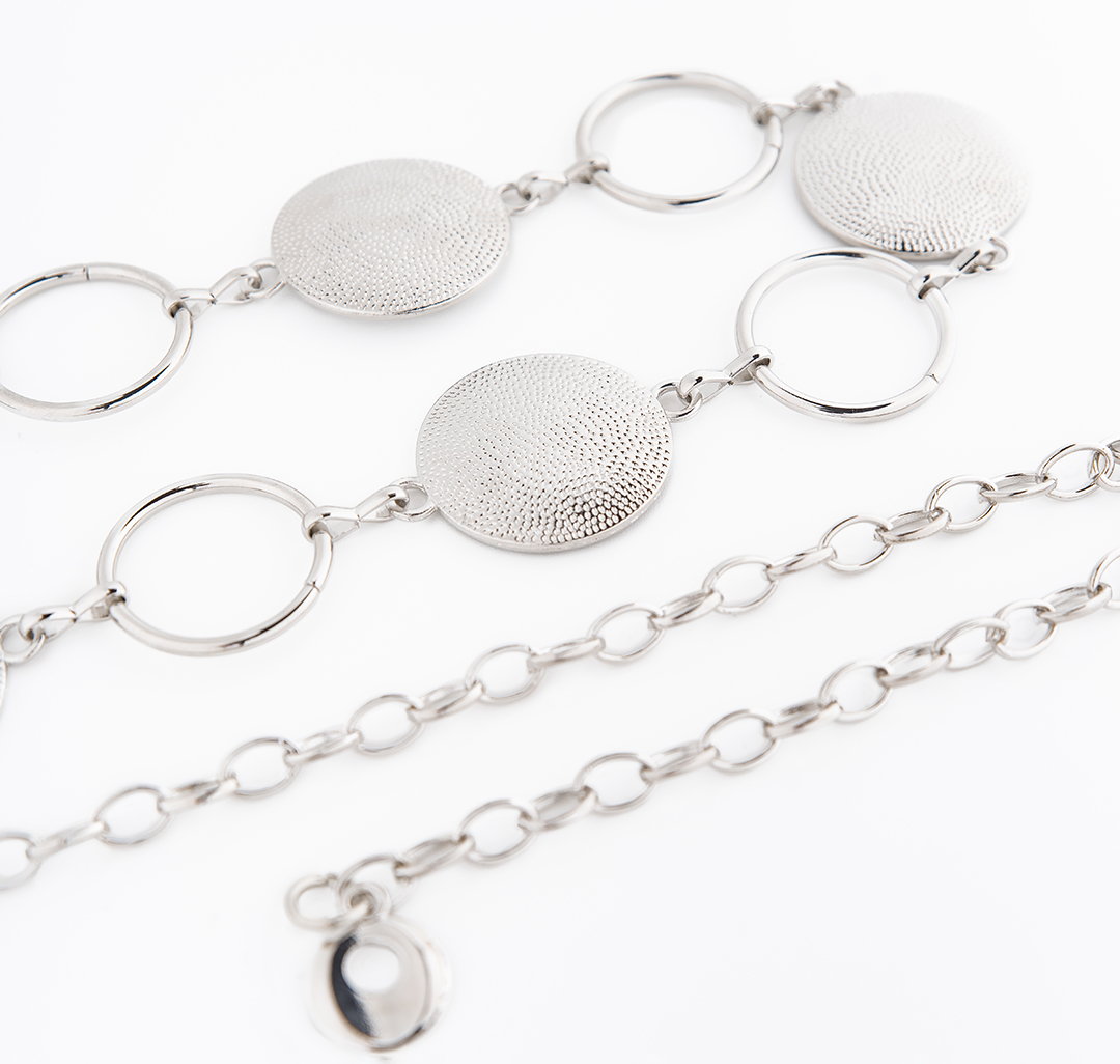 Ремень-цепочка Мармалато, цвет Серебро #2