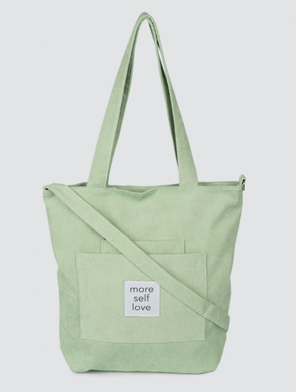 Текстильная женская сумка-шоппер