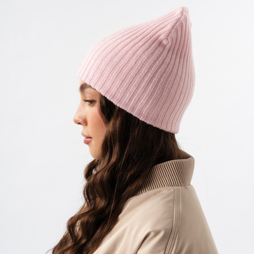 Шапка Мармалато, цвет светло-розовый #2