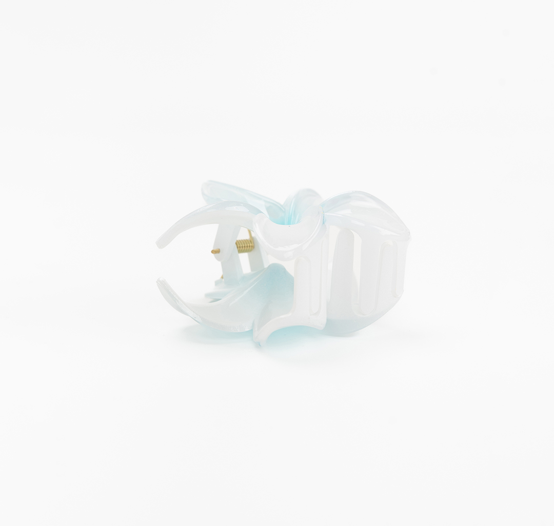 Заколка-краб Мармалато, цвет голубой-синий #4