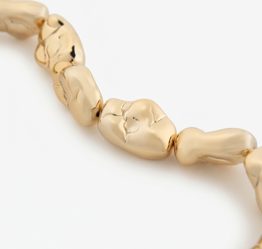 Колье Мармалато, цвет золото #4