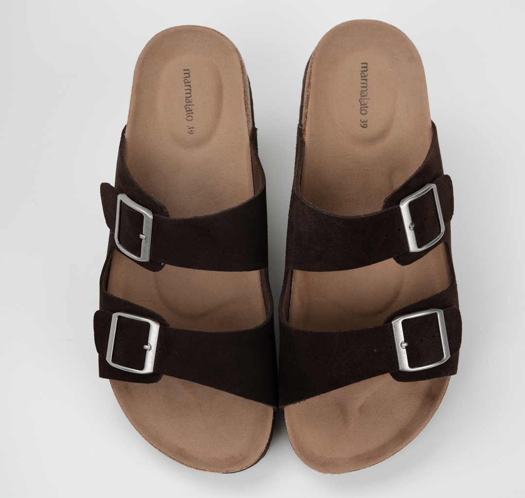 Шлепанцы Мармалато, цвет коричневый #3