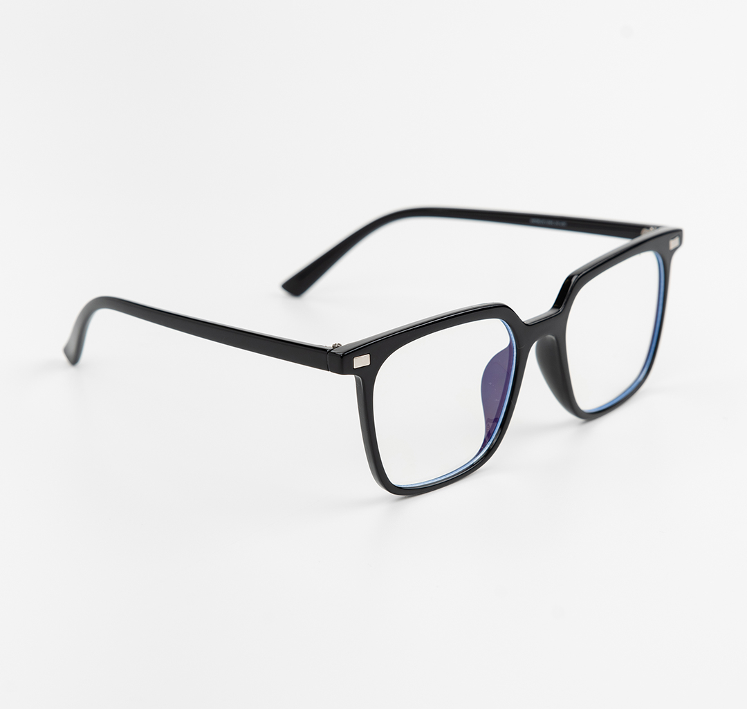 Очки имиджевые прозрачные-черные Мармалато, цвет прозрачный-черный-серебро #4