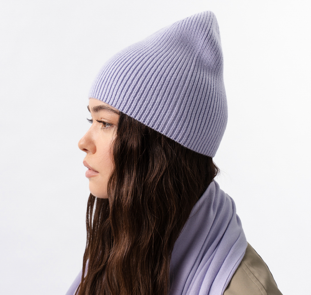 Шапка Мармалато, цвет лиловый #2