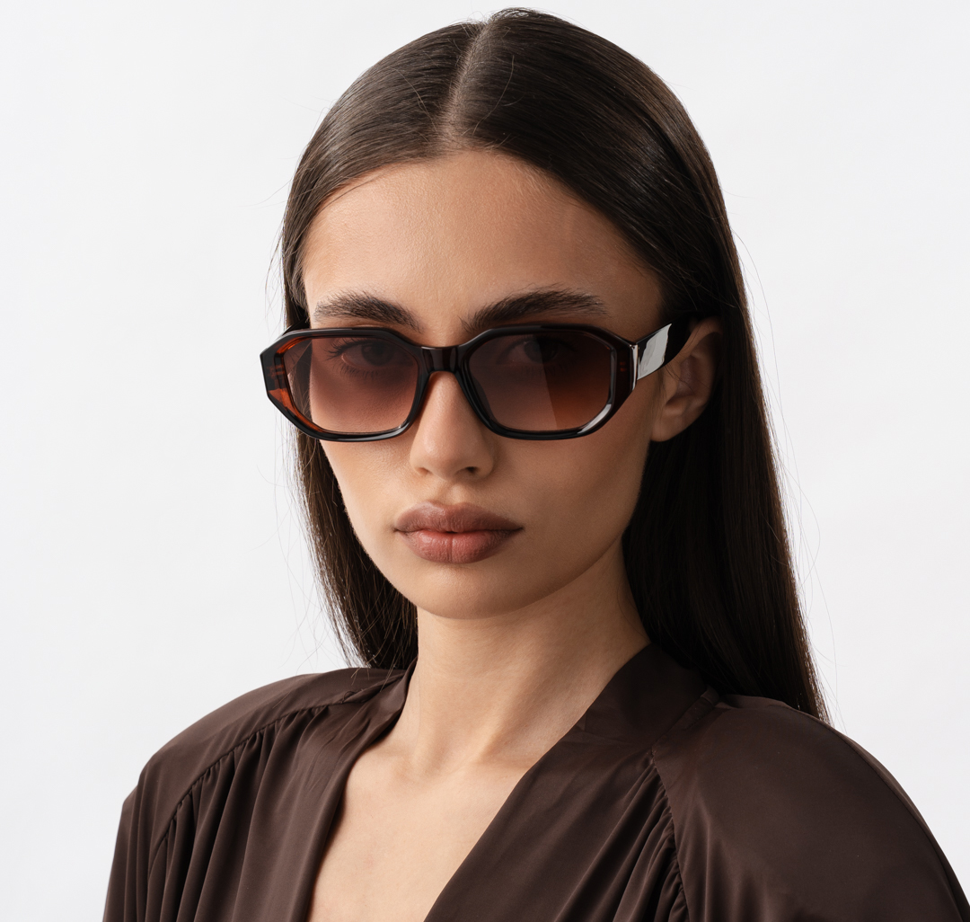 Очки с чехлом Мармалато, цвет коричневый #2