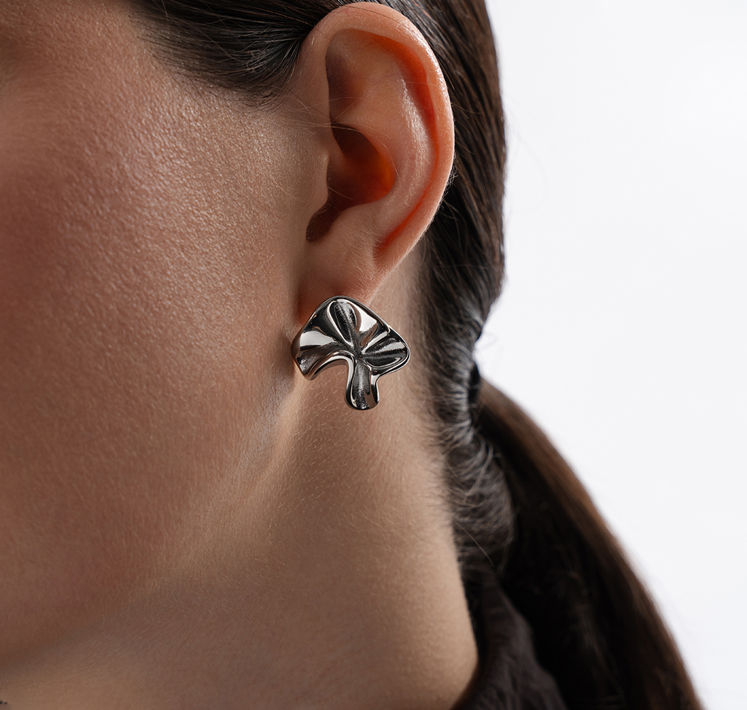 Серьги Мармалато, цвет Серебро #5