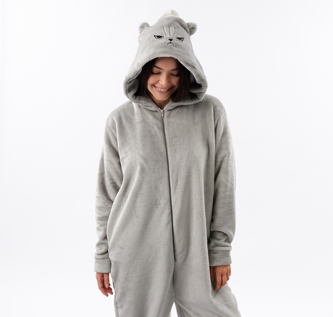 Кигуруми Мармалато, цвет Серый-черный #7