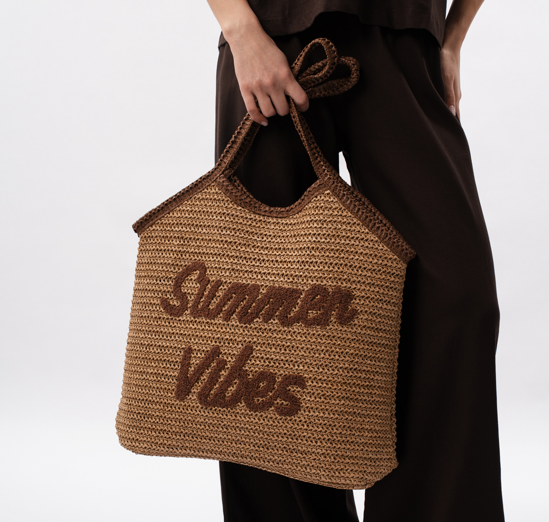 Сумка Мармалато, цвет бежевый-шоколадный #5