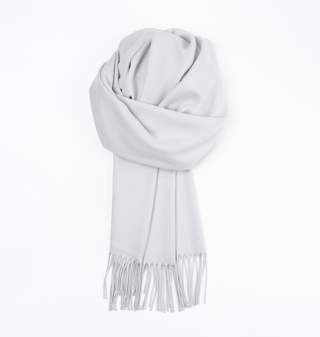 Палантин Мармалато, цвет светло-светло-серый #4