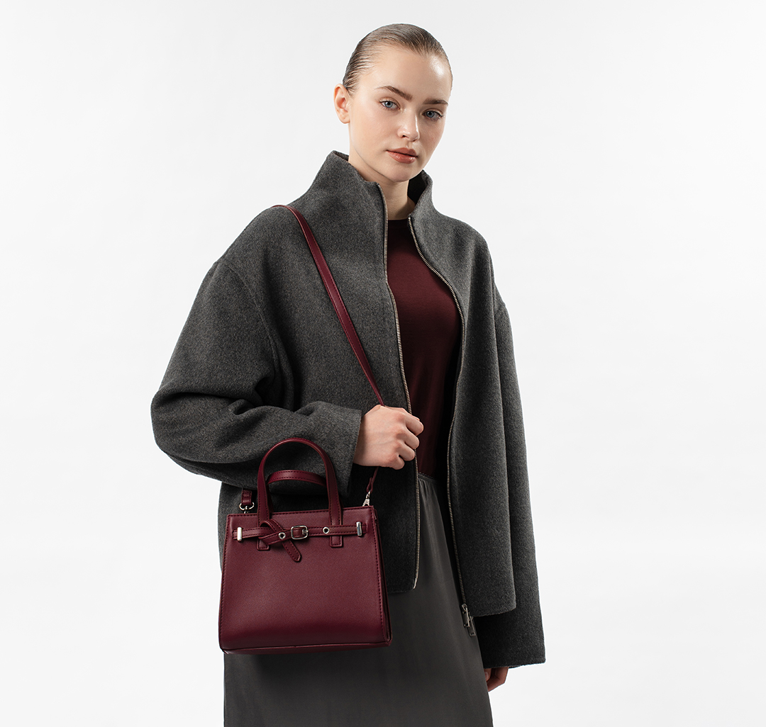 Сумка-кошелек Мармалато, цвет винный #5