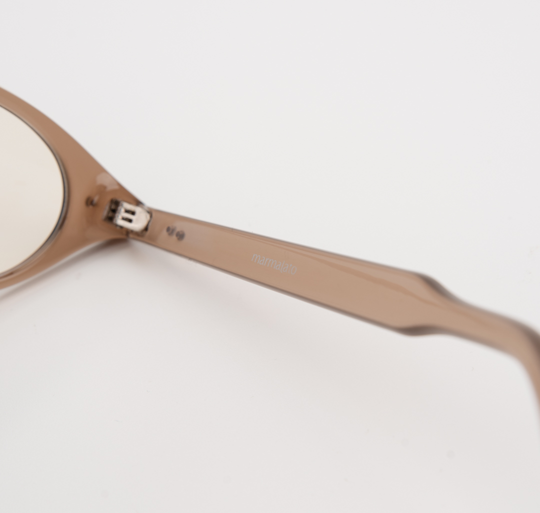 Очки с чехлом Мармалато, цвет бежевый-прозрачный #6