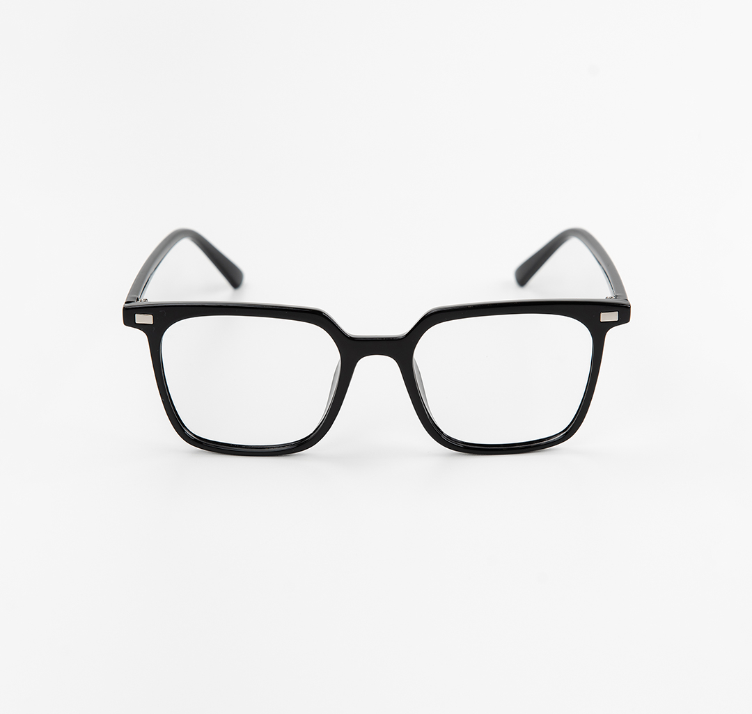 Очки с чехлом Мармалато, цвет прозрачный-черный-серебро #3