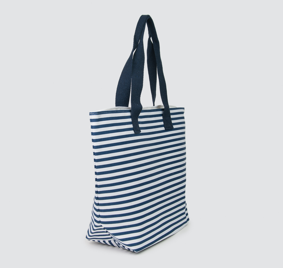 Пляжная сумка Мармалато, цвет белый-синий #4
