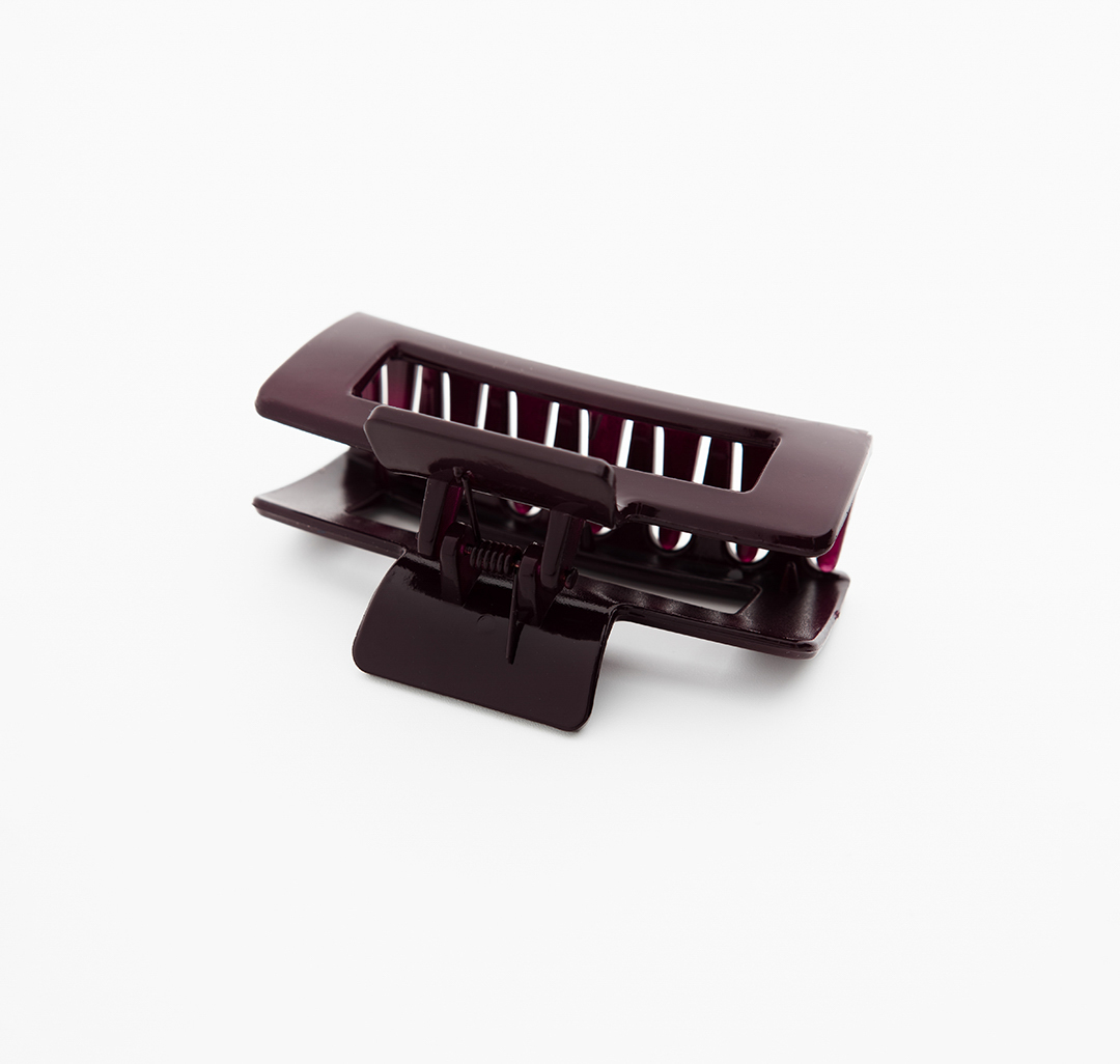 Заколка-краб Мармалато, цвет Винный #3