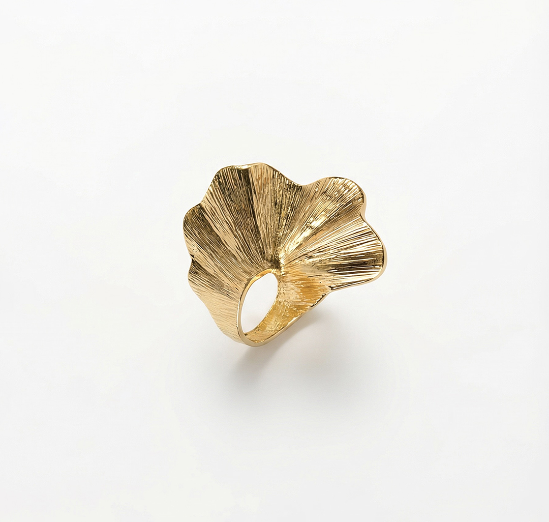 Кольцо Мармалато, цвет золото #5