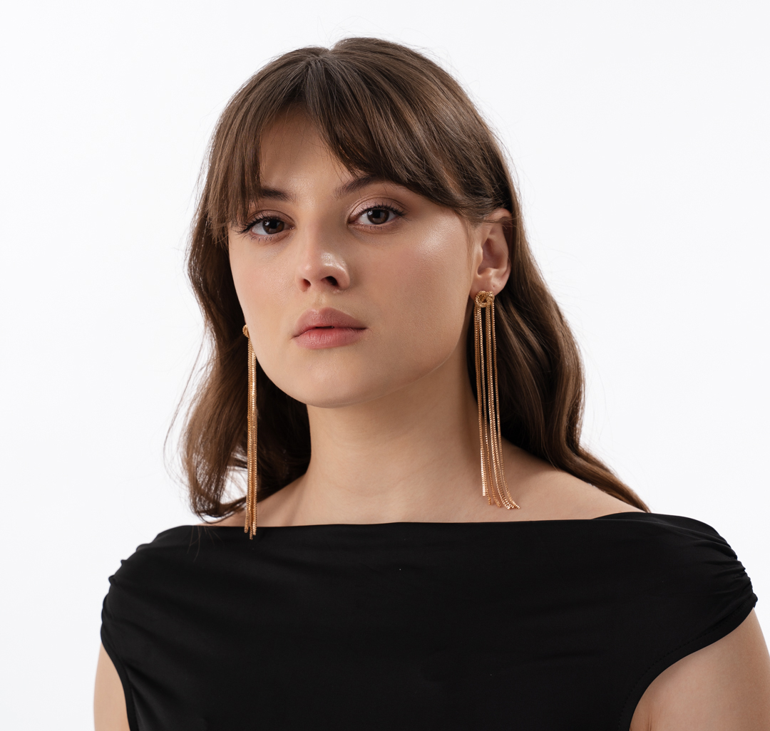 Серьги Мармалато, цвет Золото #3