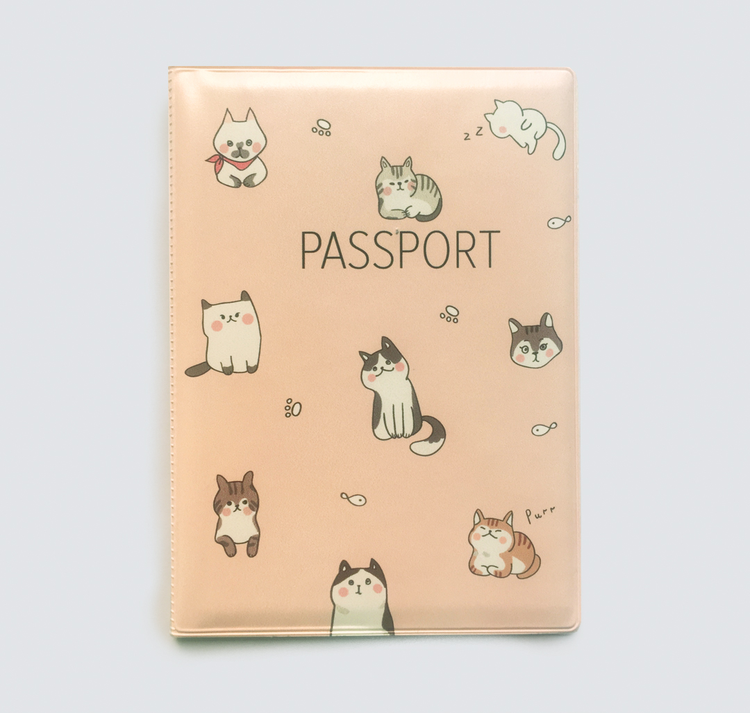 Обложка для паспорта Мармалато, цвет Бежевый-мультиколор #1
