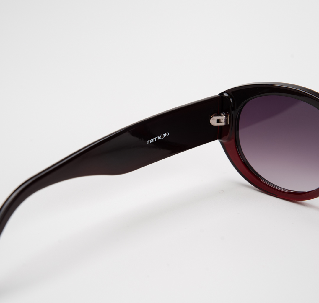 Очки с чехлом Мармалато, цвет винный-черный #5