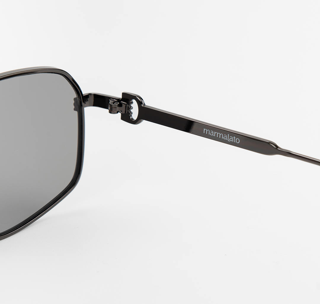 Очки с чехлом Мармалато, цвет серый-черный #6